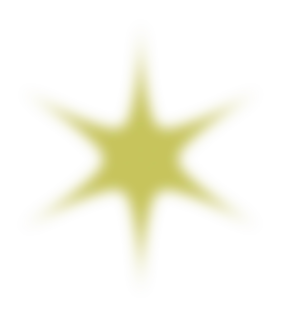 Forma de estrella verde